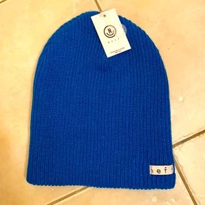NWT Unisex Blue Neff Beanie